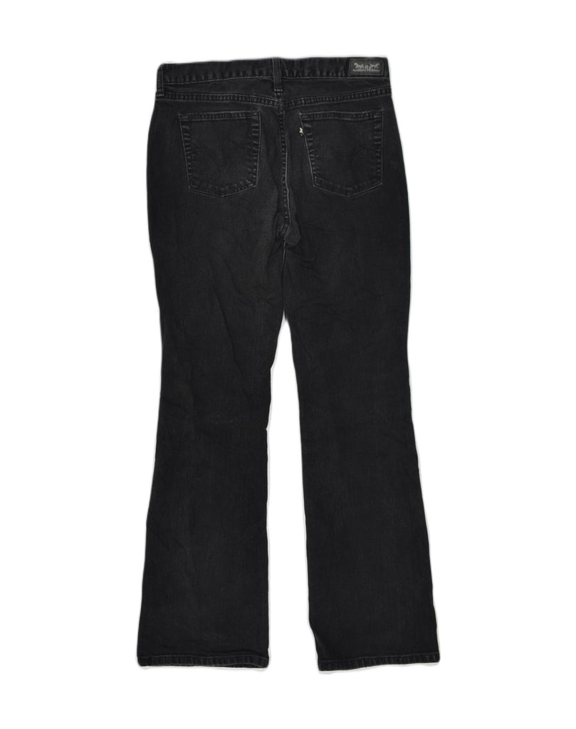 LEVI'S Womens Bootcut Jeans W29 L32  Black Cotton | Vintage Levi's | Thrift | Second-Hand Levi's | Used Clothing | Messina Hembry 