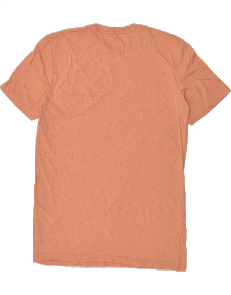 QUIKSILVER Mens Graphic T-Shirt Top Small Orange Spotted Cotton | Vintage Quiksilver | Thrift | Second-Hand Quiksilver | Used Clothing | Messina Hembry 