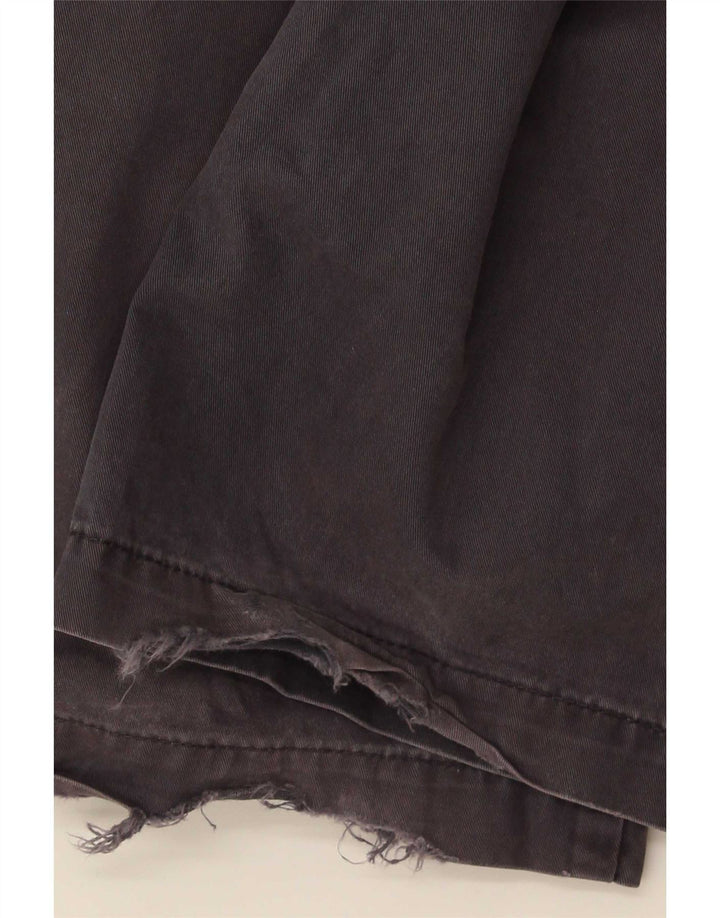Marks & Spencer Mens Straight Suit Trousers W42 L29 Grey Cotton