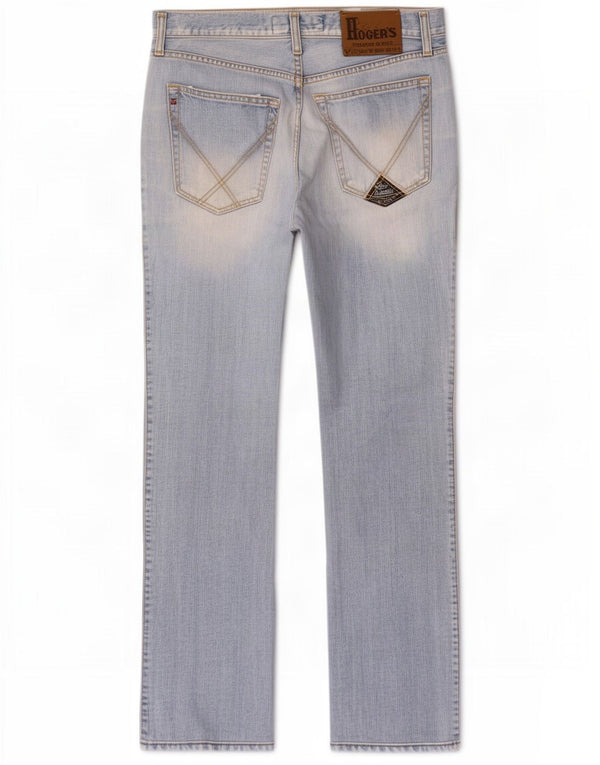 Roy Rogers Mens Straight Jeans IT 48 Medium W34 L32 Blue Cotton