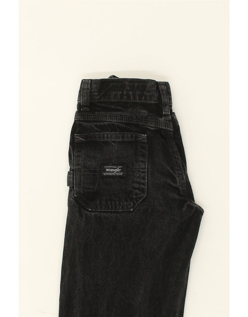 WRANGLER Boys Slim Straight Jeans 7-8 Years W22 L22 Black Cotton | Vintage Wrangler | Thrift | Second-Hand Wrangler | Used Clothing | Messina Hembry 