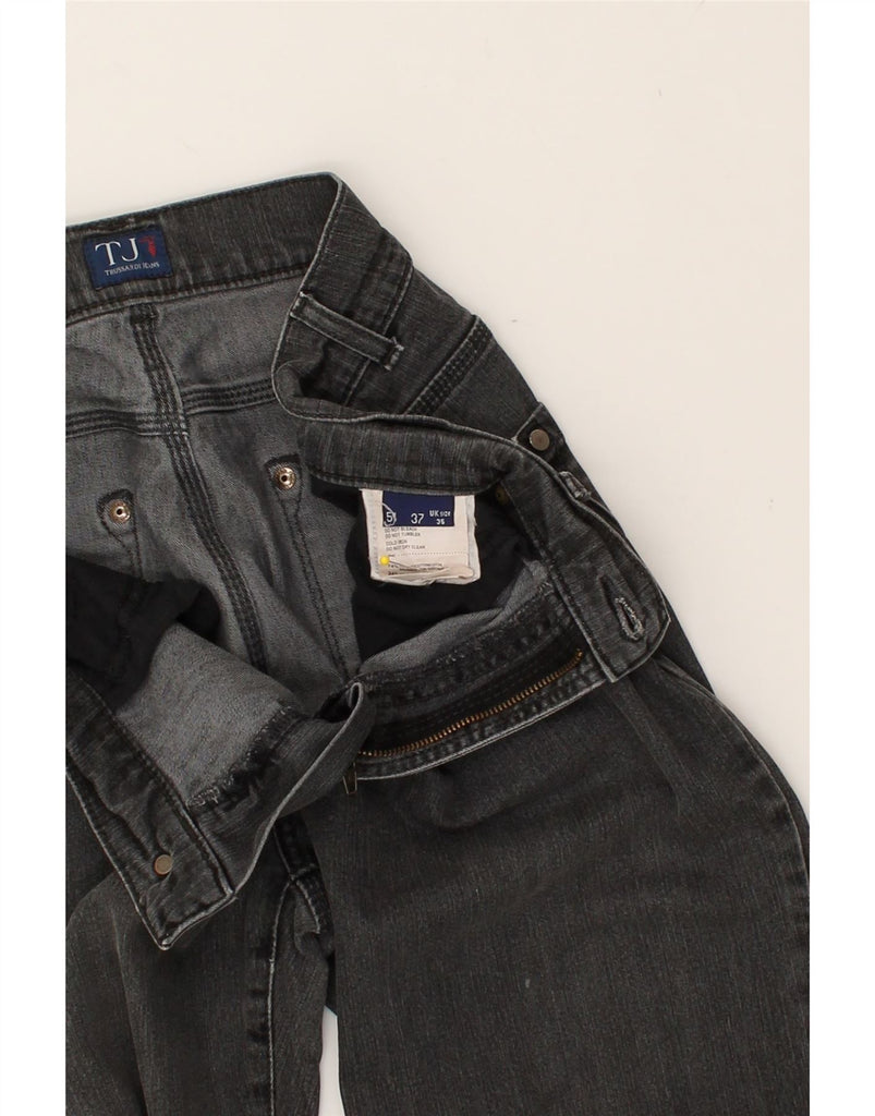 TRUSSARDI Mens Straight Jeans W35 L32 Grey Cotton | Vintage Trussardi | Thrift | Second-Hand Trussardi | Used Clothing | Messina Hembry 