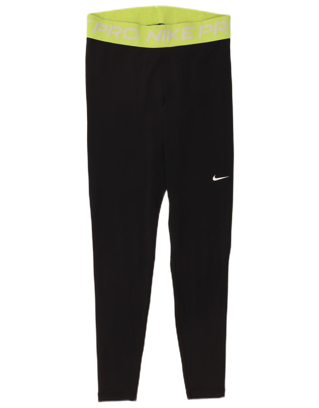 Nike Womens Dri Fit Leggings UK 12 Medium  Black