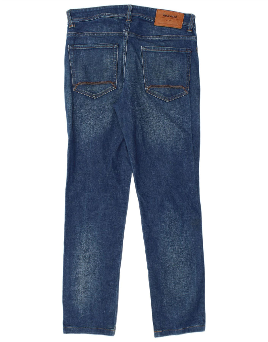 Timberland Mens Slim Jeans W32 L30 Blue Cotton