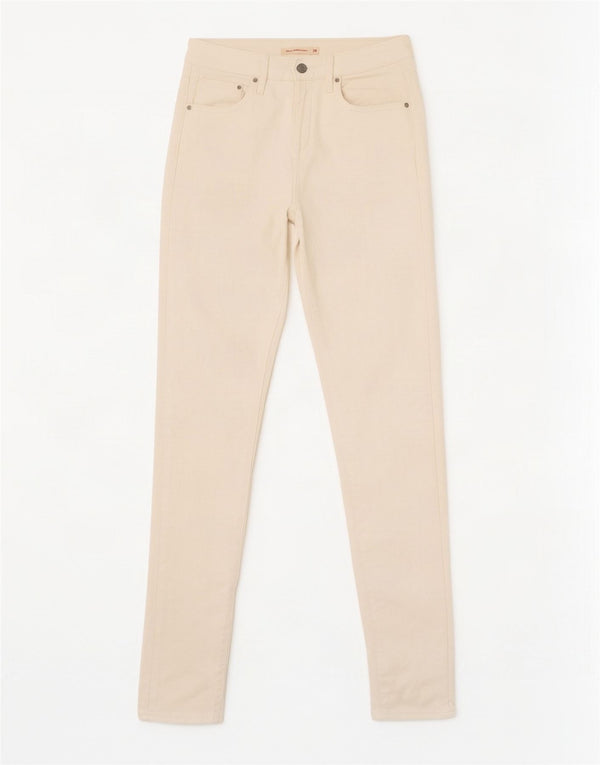 Levi's Womens 721 High Rise Skinny Jeans W26 L32 White Cotton