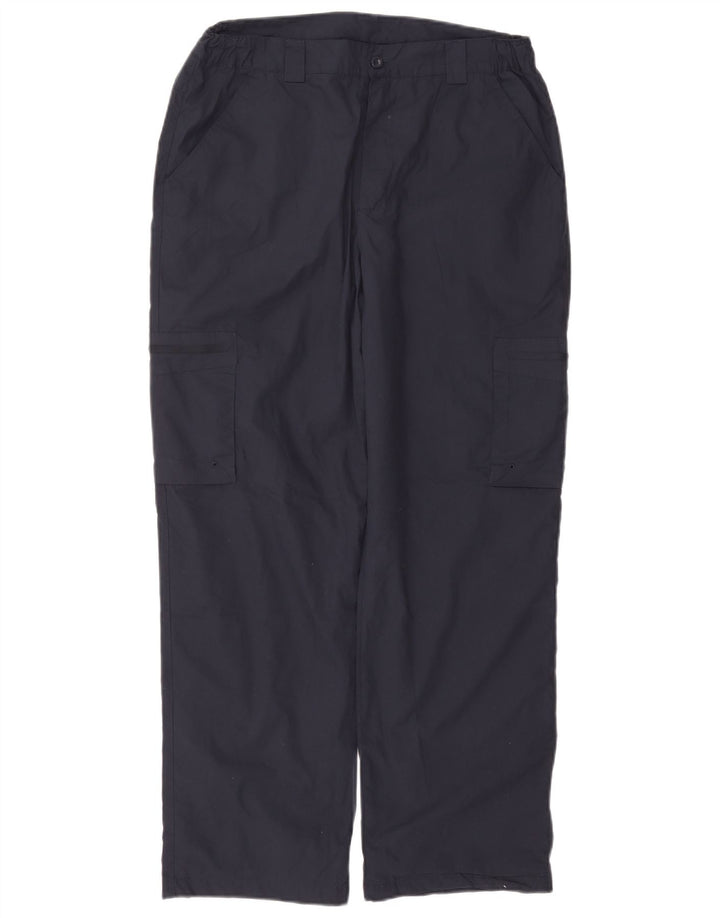 Mountain Warehouse Mens Cargo Windbreaker Trousers W34 L30 Navy Blue