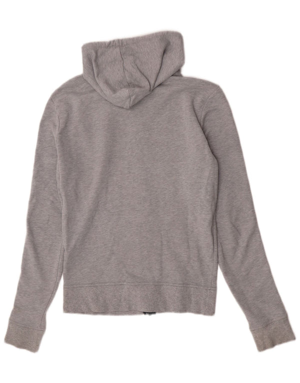 Tommy Hilfiger Mens Graphic Zip Hoodie Sweater Small Grey Colourblock