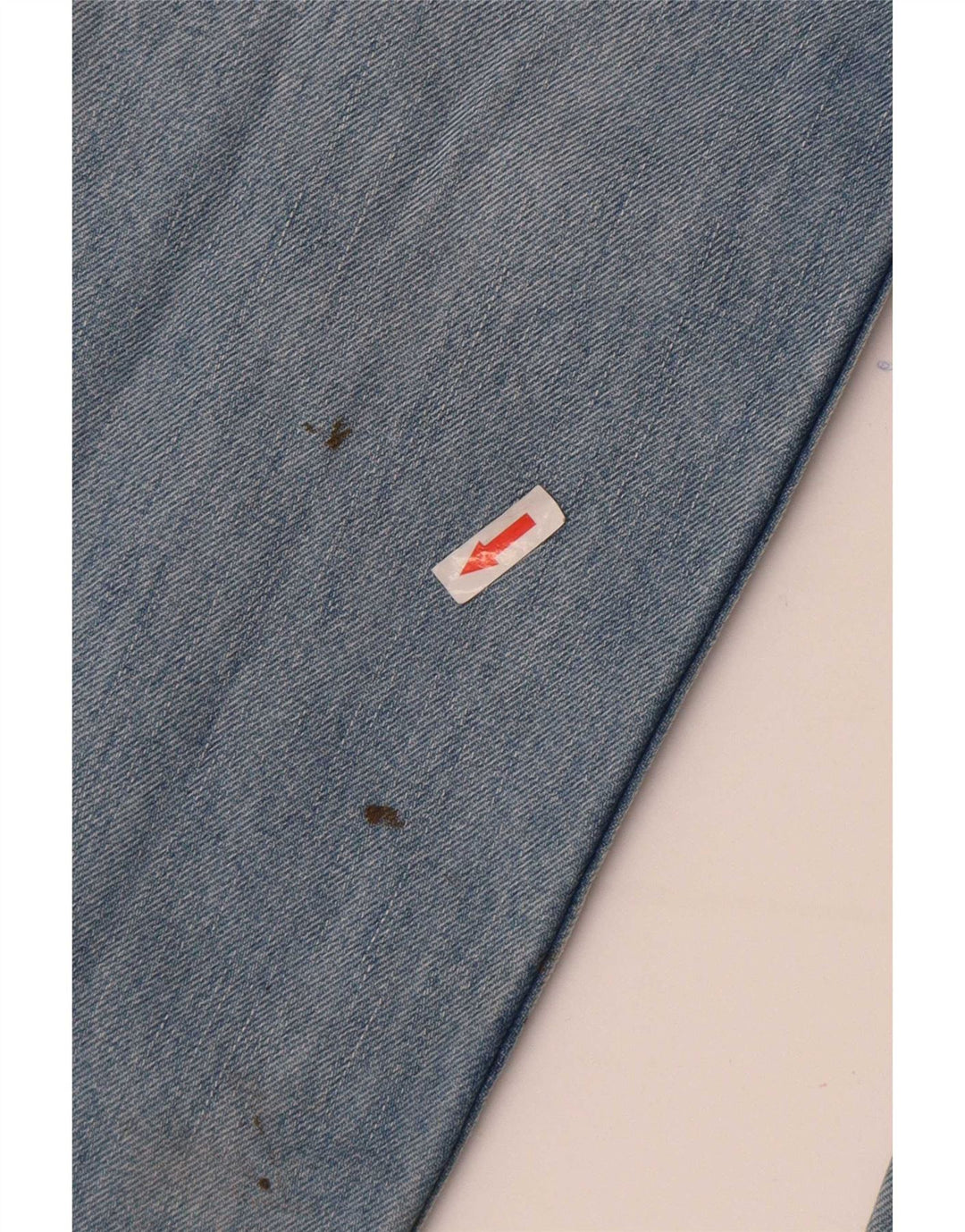 Levi's Womens 501 Straight Jeans W29 L31 Blue Cotton