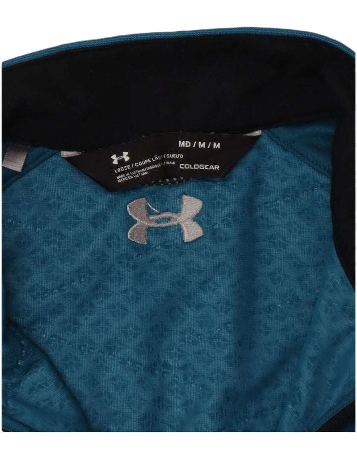 Under Armour Mens Cold Gear Loose Fit Top Long Sleeve Medium Blue