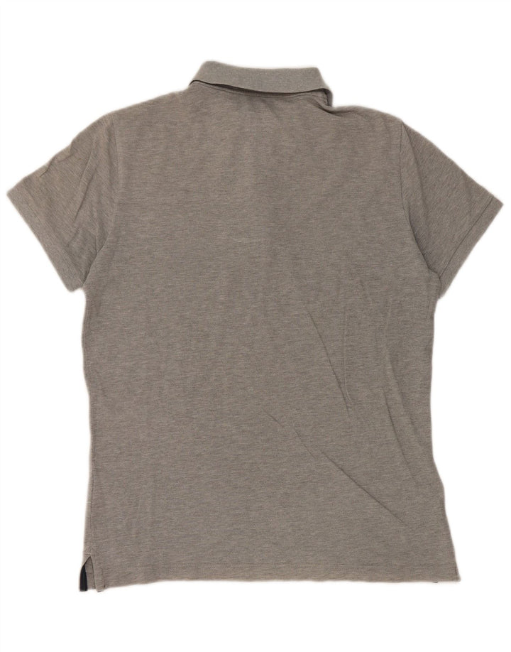 Henry Cottons Mens Polo Shirt Medium Grey Cotton