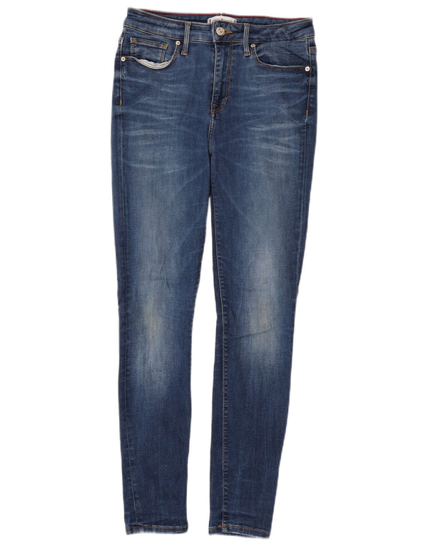 Tommy Hilfiger Womens Como Skinny Jeans W27 L28 Blue Cotton