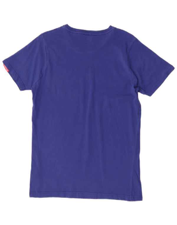 Hot Tuna Mens Graphic T-Shirt Top Medium Blue Cotton