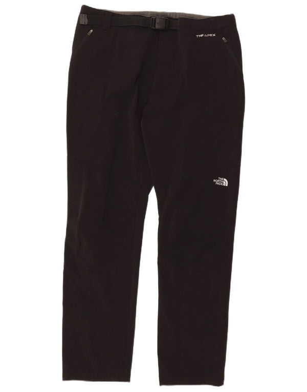 The North Face Mens Straight Casual Trousers Large W36 L34 Black Nylon