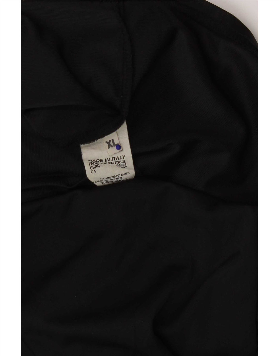 Benetton Womens Shirt UK 18 XL Black Polyamide