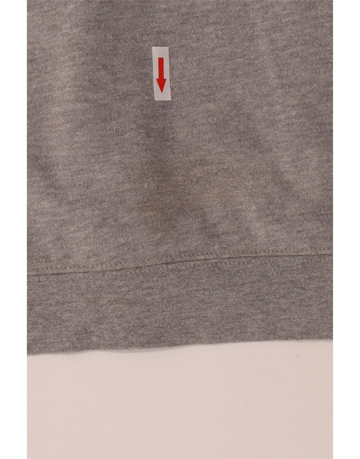 Hurley Mens Hoodie Jumper Large Grey