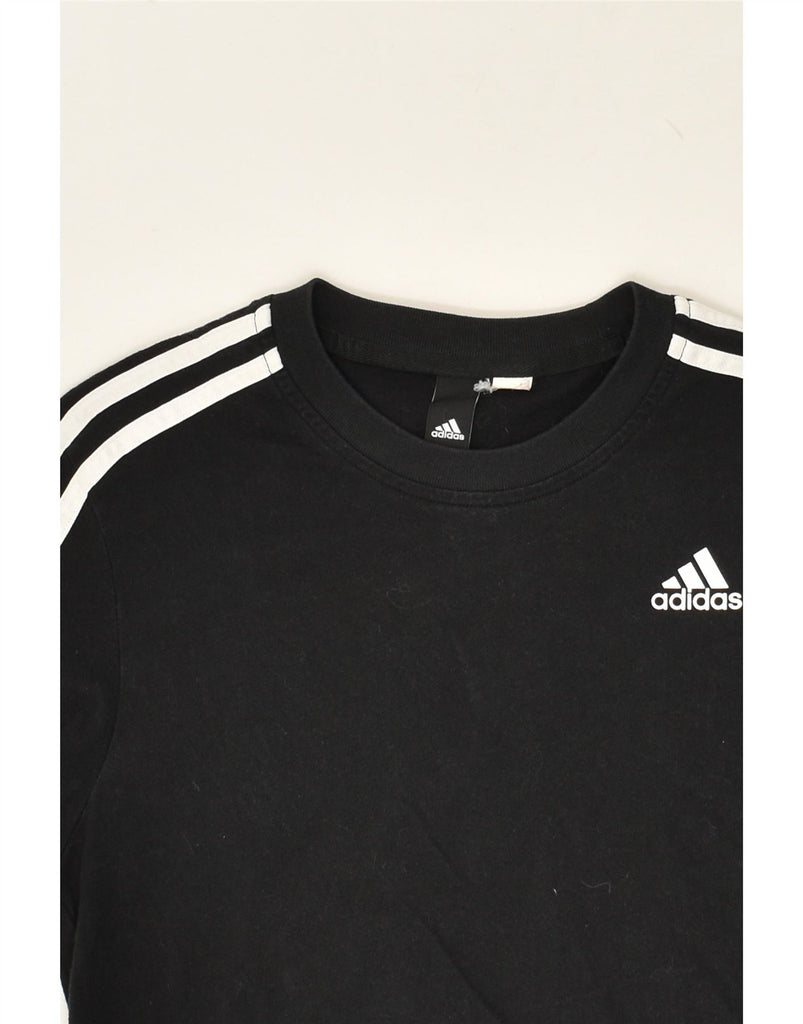 ADIDAS Mens T-Shirt Top XS Black Vintage Adidas and Second-Hand Adidas from Messina Hembry 