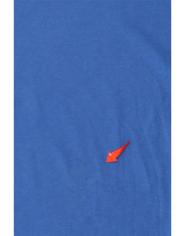 NIKE Mens Graphic T-Shirt Top Small Blue Cotton