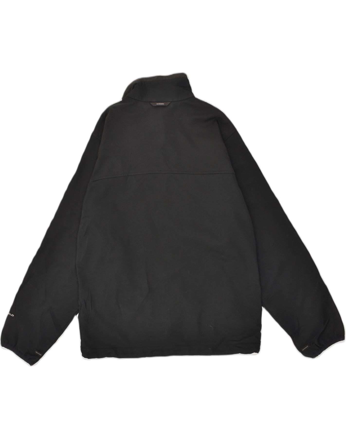 COLUMBIA Mens Omni-Shield Windbreaker Jacket UK 36 Small Black Polyester, Vintage & Second-Hand Clothing Online