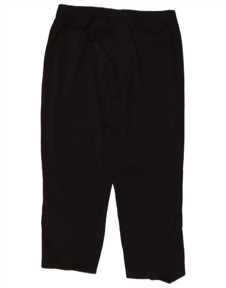 ADIDAS Mens Crop Tracksuit Trousers XL  Black Polyester