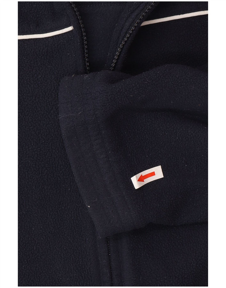 Adidas Mens Climawarm Fleece Jacket XL Navy Blue Colourblock Polyester