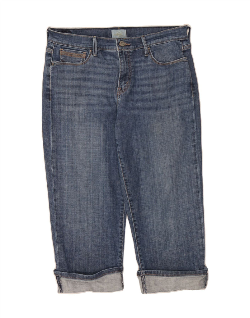 LEVI'S Womens Capri Jeans US 8 Medium W32 L20 Blue Cotton Vintage Levi's and Second-Hand Levi's from Messina Hembry 