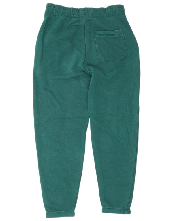 Zara Mens Tracksuit Trousers Joggers Small  Green Cotton