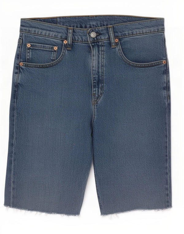 Levi's Mens Hi-Ball Denim Shorts W34 Large Blue Cotton