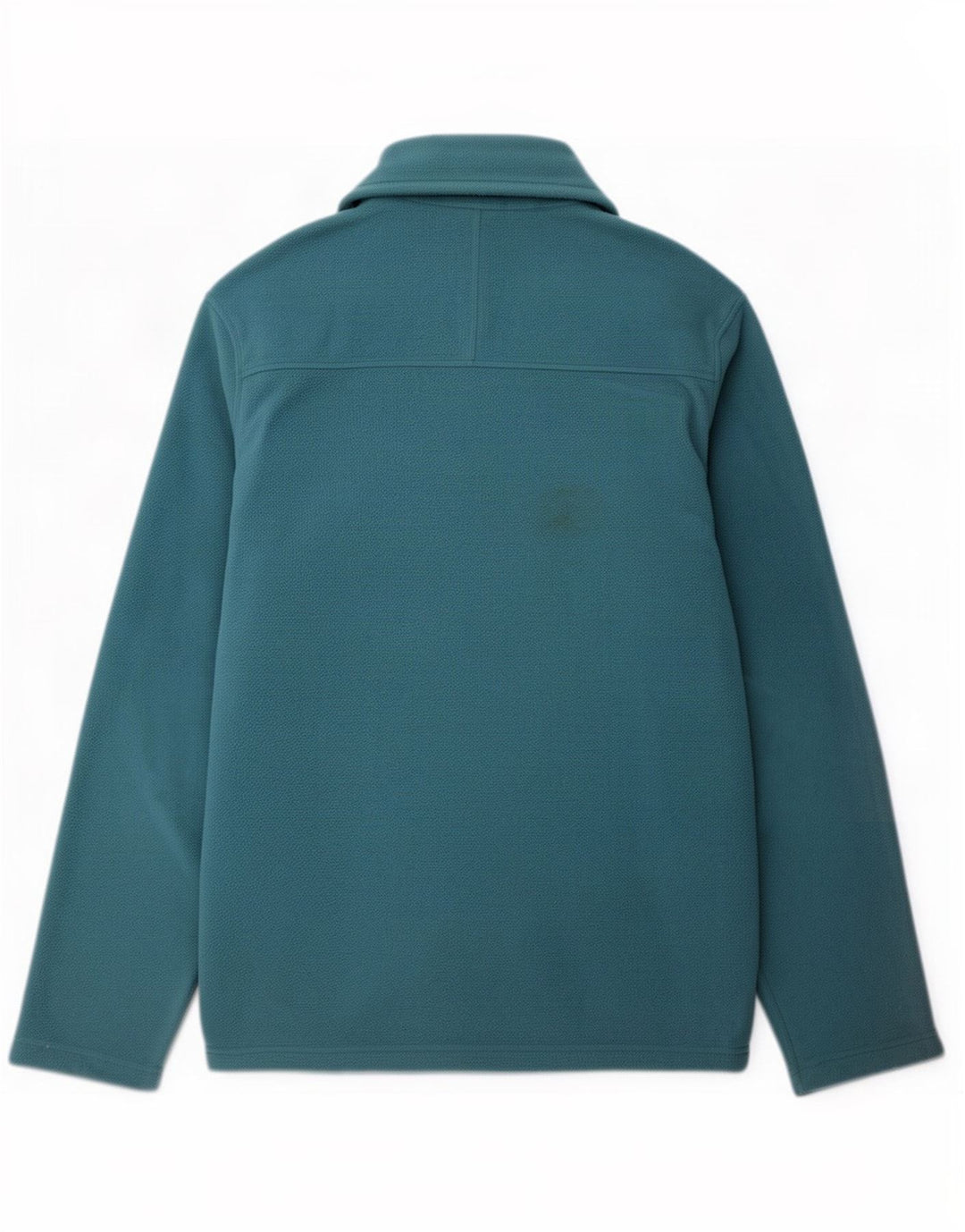 The North Face Mens Zip Neck Fleece Jumper Large Blue Polyester