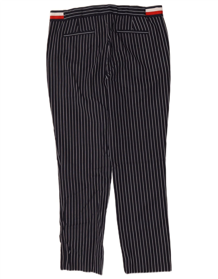 Tommy Hilfiger Womens Chino Trousers US 8 Medium W32 L27 Navy Blue