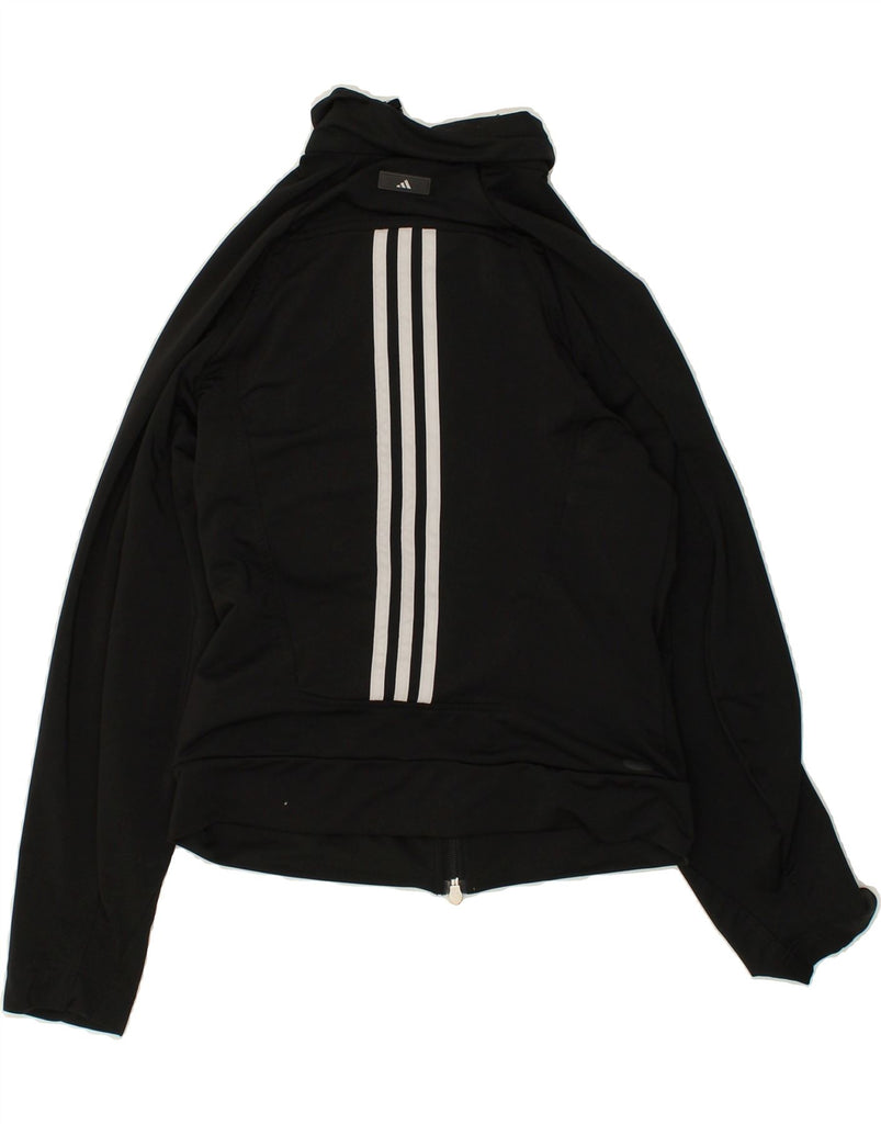 ADIDAS Womens Clima 365 Tracksuit Top Jacket UK 12 Medium  Black Polyester | Vintage Adidas | Thrift | Second-Hand Adidas | Used Clothing | Messina Hembry 