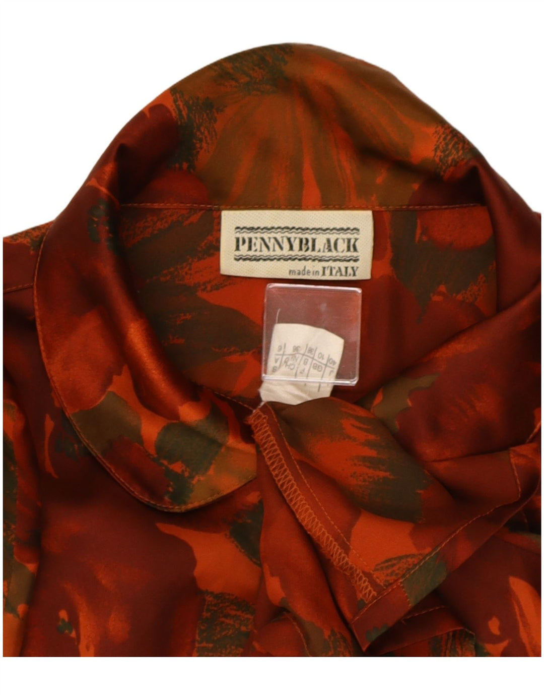 Penny Black Womens Oversized Shirt Blouse UK 10 Small Red Floral