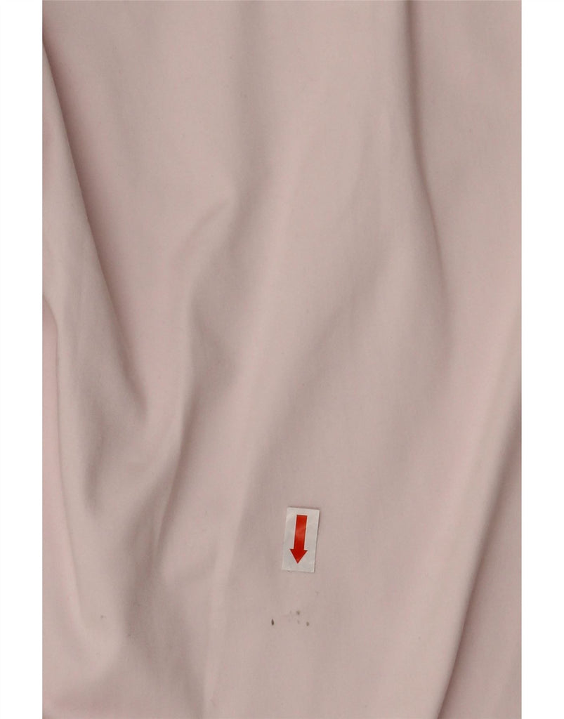 MARKS & SPENCER Womens Slim Fit Capri Trousers UK 14 Large W34 L24 Pink Vintage Marks & Spencer and Second-Hand Marks & Spencer from Messina Hembry 