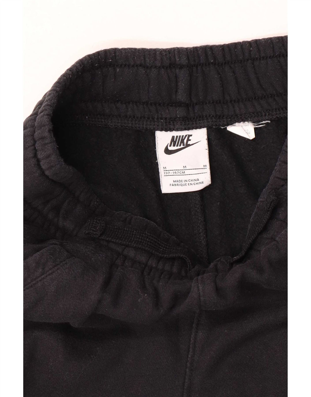 Nike Boys Graphic Tracksuit Trousers Joggers 10-11 Years Medium Black