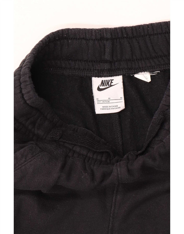 Nike Boys Graphic Tracksuit Trousers Joggers 10-11 Years Medium Black
