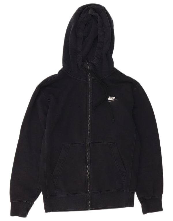 Nike Mens Zip Hoodie Sweater XS Black