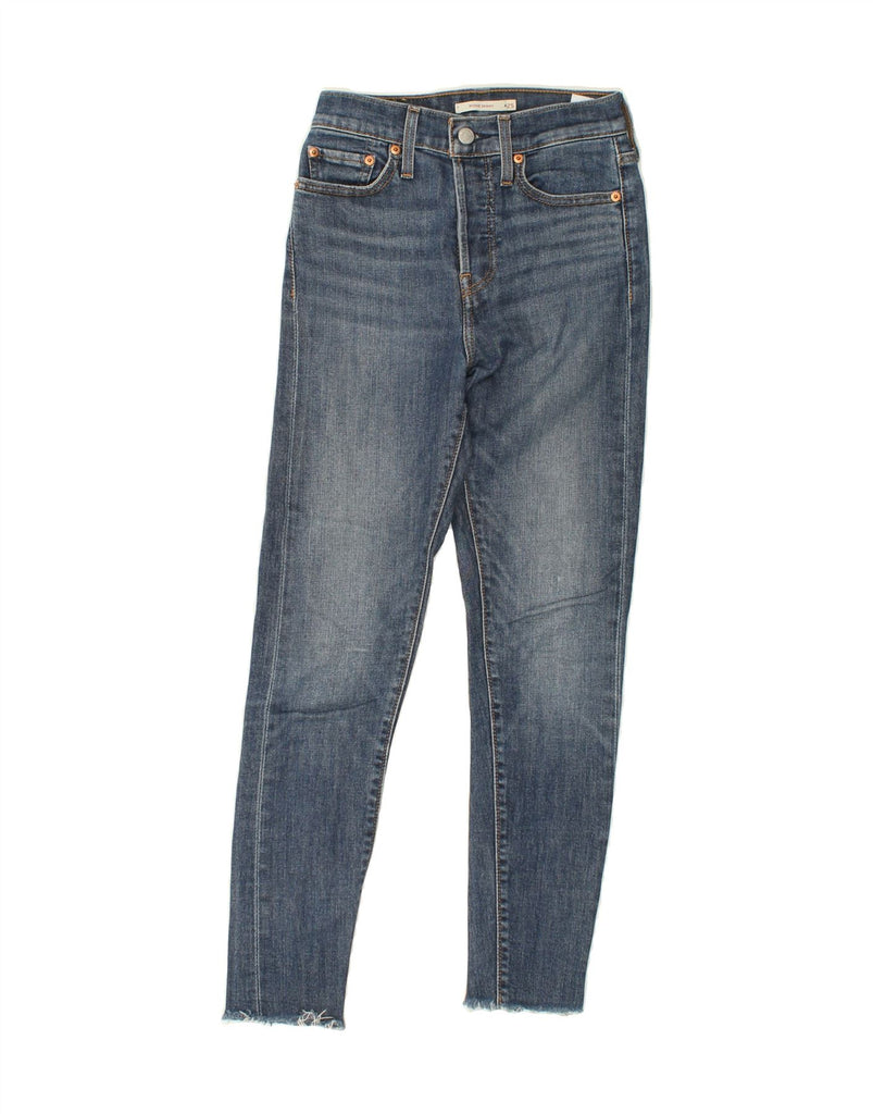 LEVI'S Womens Wedgie Skinny Jeans W25 L26  Blue Cotton Vintage Levi's and Second-Hand Levi's from Messina Hembry 