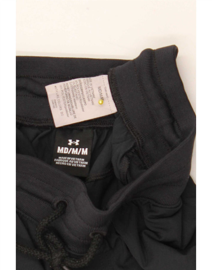 Under Armour Womens Tracksuit Trousers UK 12 Medium  Black Polyester