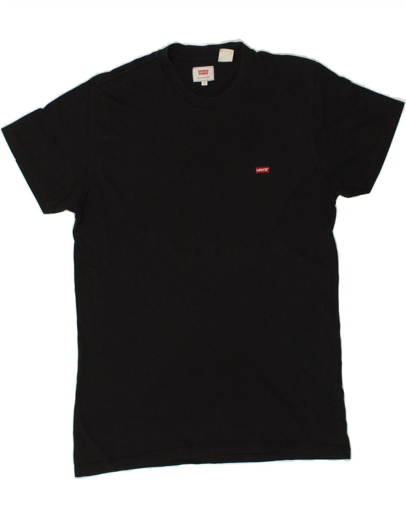 LEVI'S Mens T-Shirt Top Medium Black Cotton | Vintage Levi's | Thrift | Second-Hand Levi's | Used Clothing | Messina Hembry 