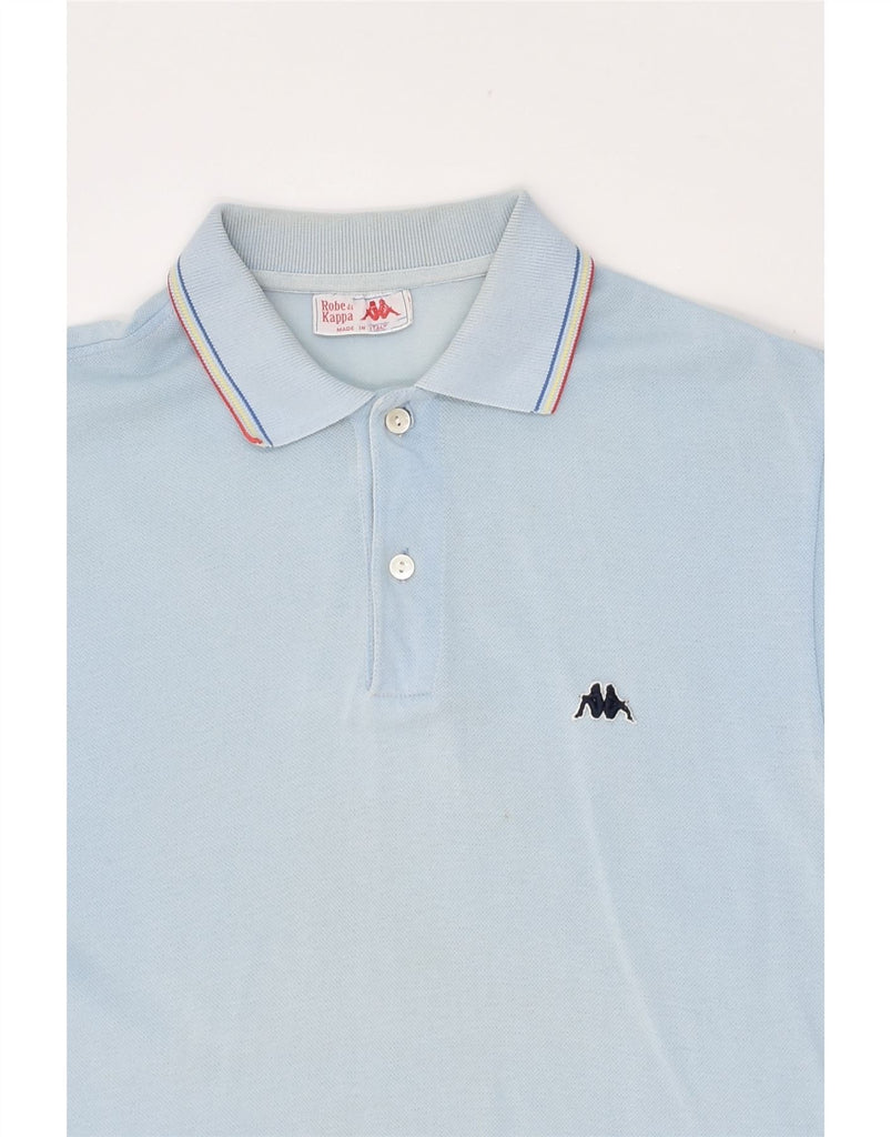 KAPPA Mens Polo Shirt XS Blue Cotton | Vintage Kappa | Thrift | Second-Hand Kappa | Used Clothing | Messina Hembry 