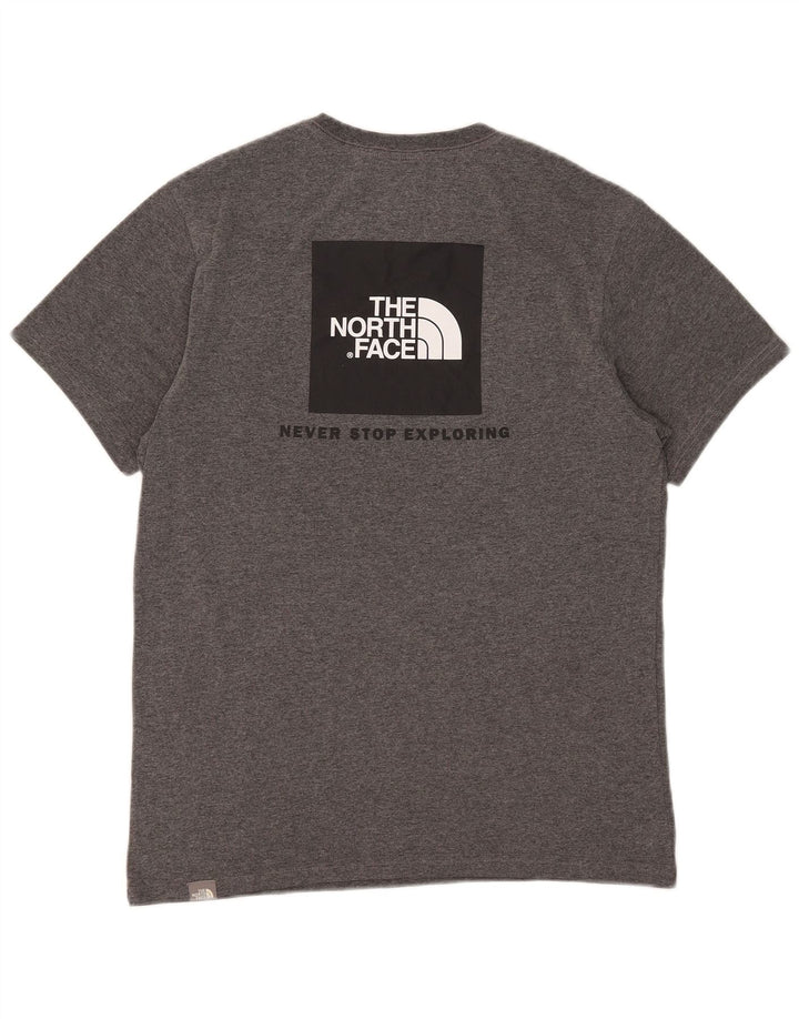 The North Face Mens Graphic T-Shirt Top Small Grey Cotton