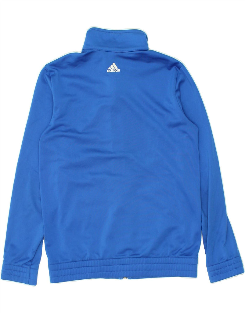 ADIDAS Boys Graphic Tracksuit Top Jacket 13-14 Years Blue | Vintage Adidas | Thrift | Second-Hand Adidas | Used Clothing | Messina Hembry 