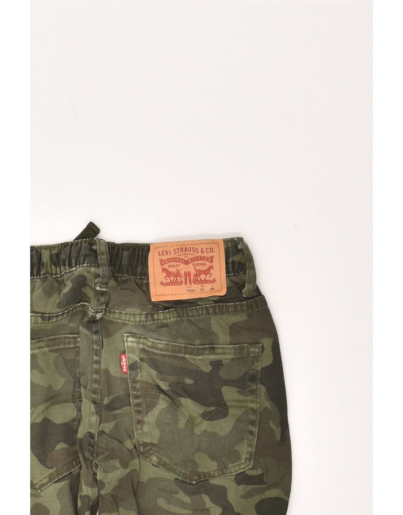 LEVI'S Boys Joggers Trousers 9-10 Years W25 L26 Khaki Camouflage | Vintage Levi's | Thrift | Second-Hand Levi's | Used Clothing | Messina Hembry 