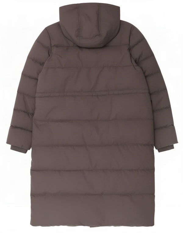 Mountain Warehouse Womens Hooded Padded Coat UK 18 XL Grey Polyester