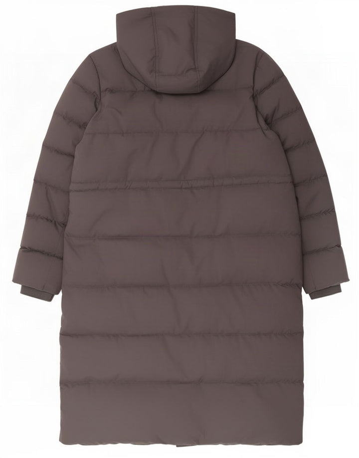 Mountain Warehouse Womens Hooded Padded Coat UK 18 XL Grey Polyester