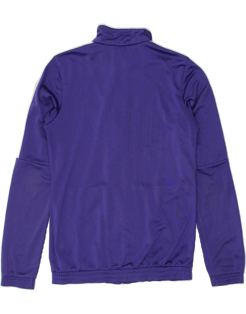 ADIDAS Boys Tracksuit Top Jacket 13-14 Years Purple Polyester | Vintage Adidas | Thrift | Second-Hand Adidas | Used Clothing | Messina Hembry 