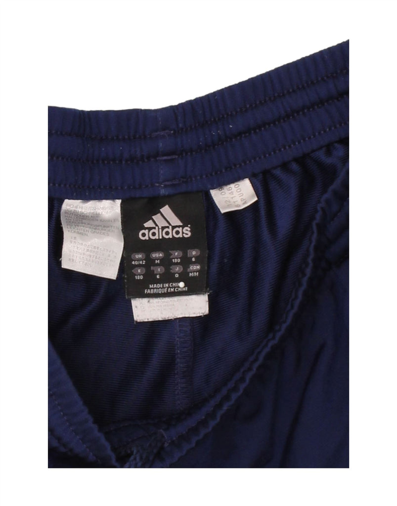 ADIDAS Mens Tracksuit Trousers Joggers UK 40/42 Medium  Navy Blue Vintage Adidas and Second-Hand Adidas from Messina Hembry 