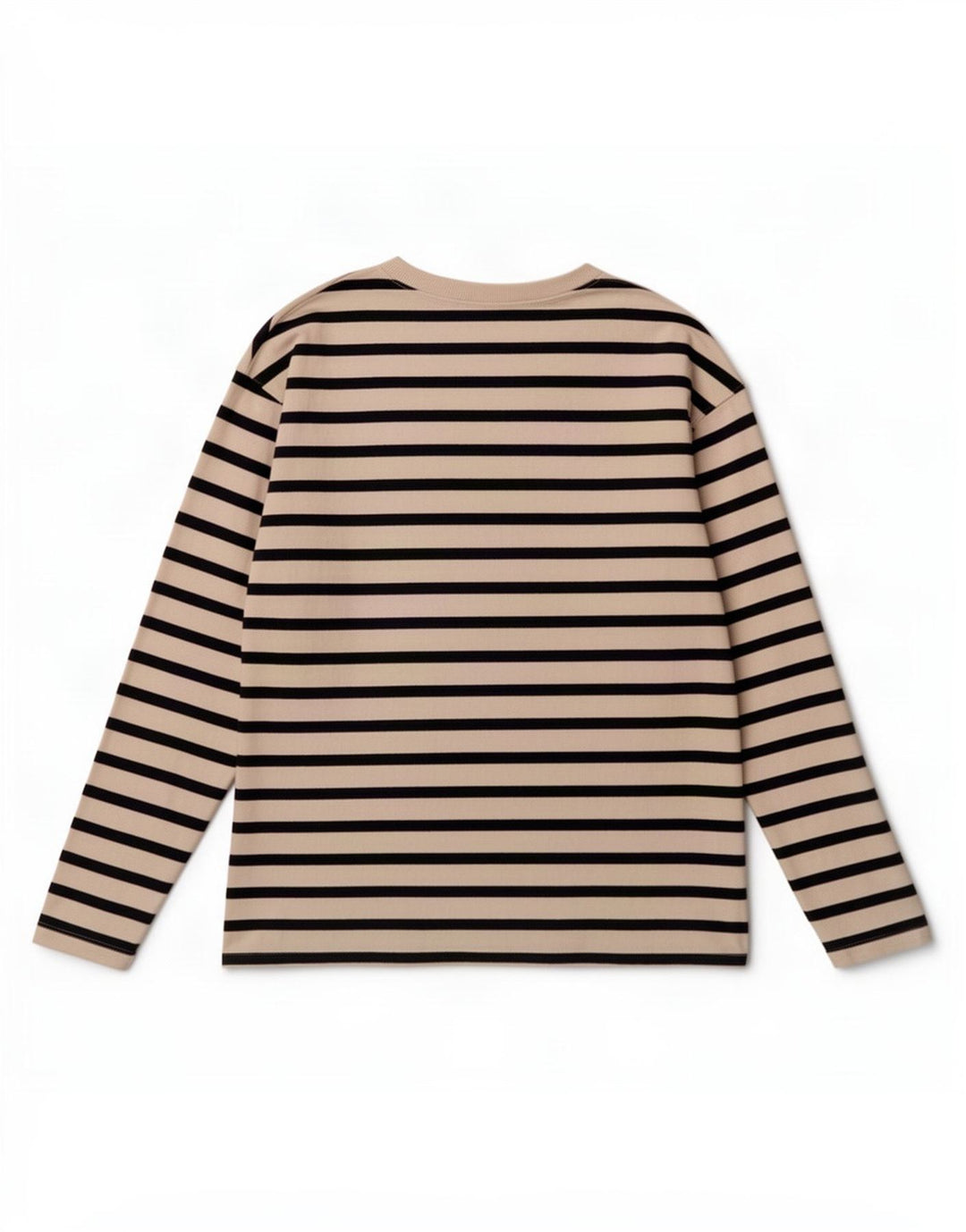 Zara Womens Top Long Sleeve UK 14 Medium White Striped