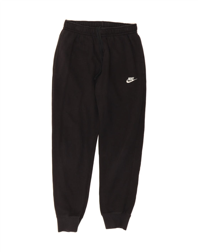 NIKE Mens Tracksuit Trousers Joggers Small  Black Cotton Vintage Nike and Second-Hand Nike from Messina Hembry 