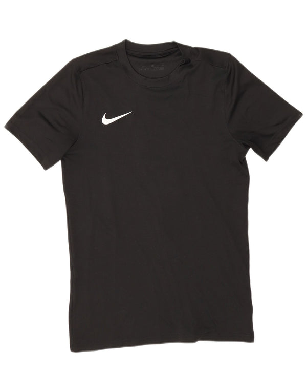 Nike Mens Dri Fit T-Shirt Top Small Black Polyester