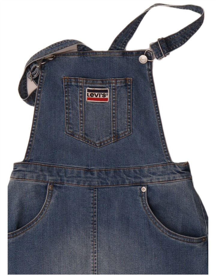 Levi's Womens Dungarees Denim Skirt W30 Medium Blue